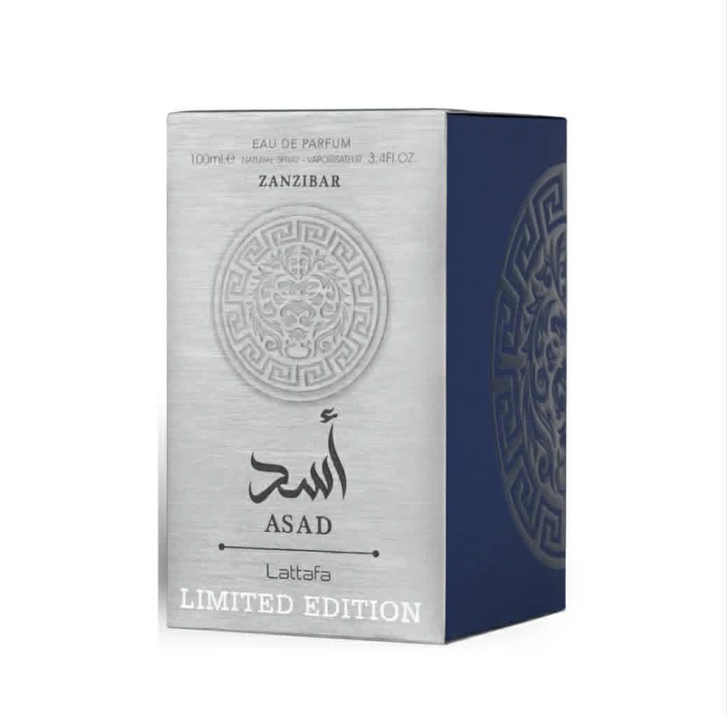 Asad Zanzibar Limited Edition Perfume 100ml EDP Lattafa