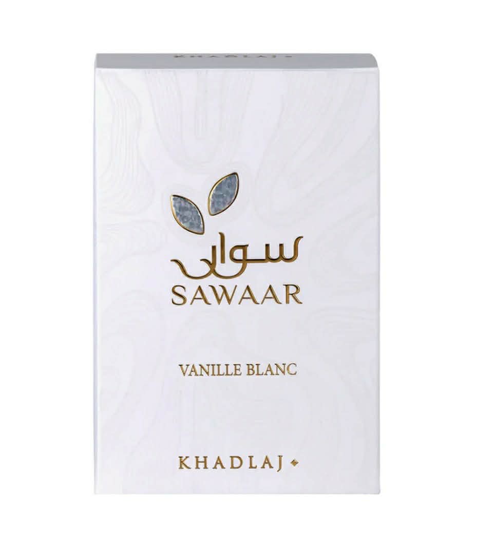 Sawaar Vanille Blanc Extrait de Parfum 100ml Khadlaj