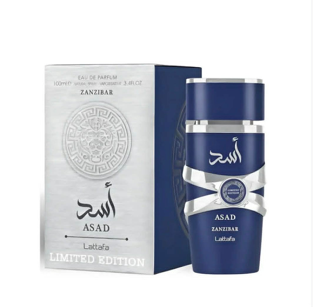 Asad Zanzibar Limited Edition Perfume 100ml EDP Lattafa